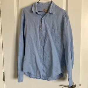 J. Crew Linen Button Down
